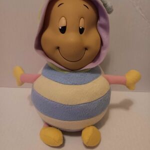 Nuby Love N’ Care Bee Light Up Night Light Musical Plush 2011 Works New Battery